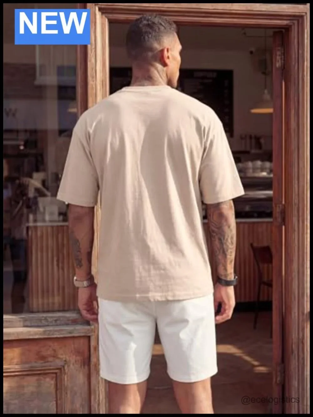 Oversized T-Shirts Short Sleeve Crew Neck Loose Fit Athletic Workout Gym Tee